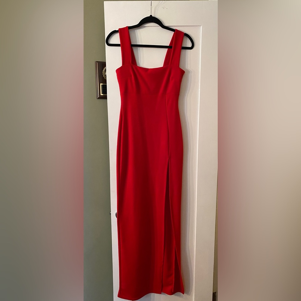 Nasty Gal red dress